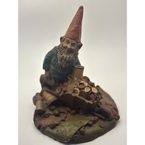 Tom Clark "Taylor the Tailor" Gnome Figurine Sculpture Collectible 1985 Vintage